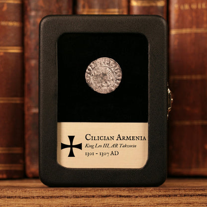 Cilician Armenia, King Leo III, AR Takvorin - 1301 to 1307 CE - The Crusades