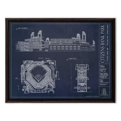 Framed Canvas - Small - Walnut