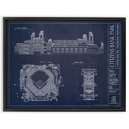 Framed Canvas - Large - Black