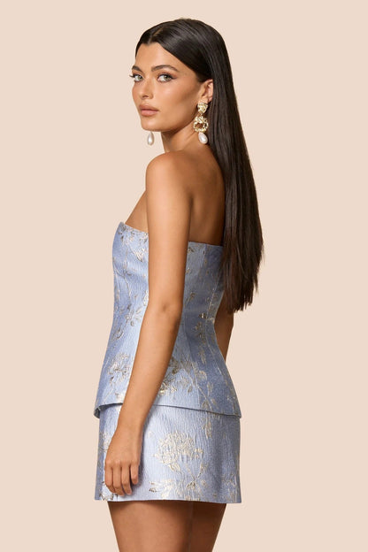 Nookie Claudia Top - Blue