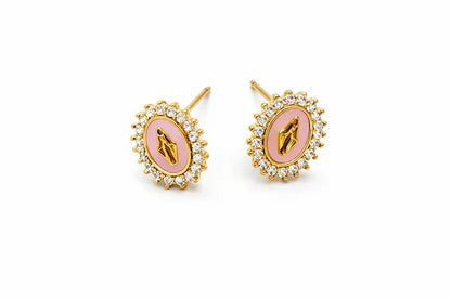Coastal Kids Our Lady of Lourdes Earrings