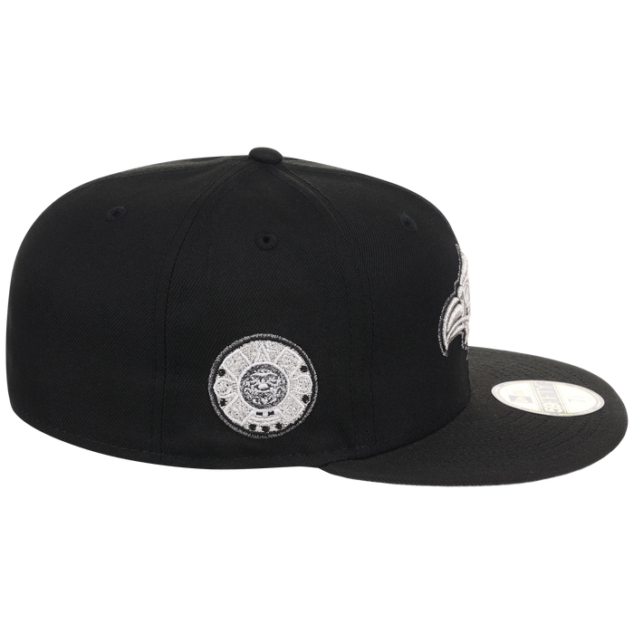 Crown the City: Mexico City - Aztec New Era 59FIFTY (Black/Black)