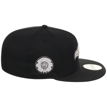 Crown the City: Mexico City - Aztec New Era 59FIFTY (Black/Black)