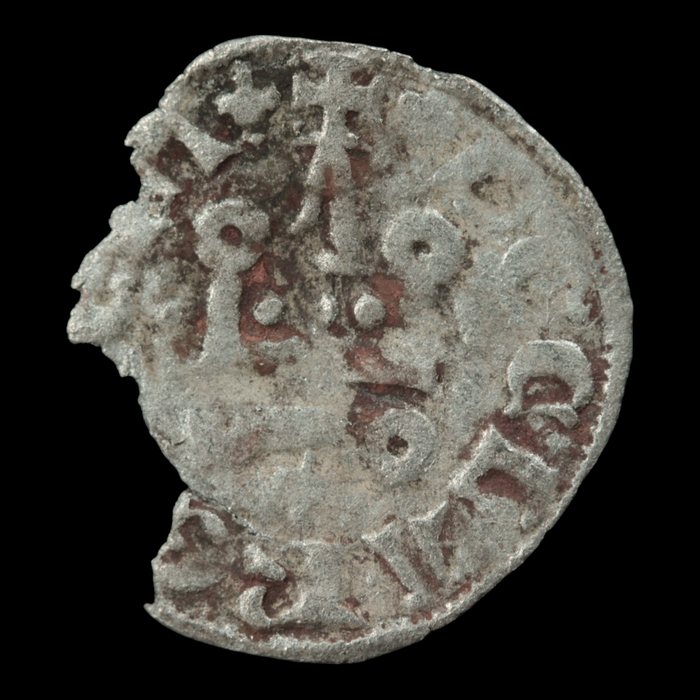 Crusades, Duchy of Athens, Denier - 1294 to 1308 CE - Greece