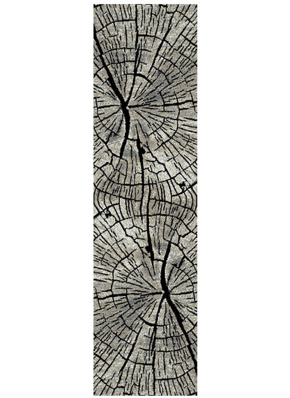 Denver Timber Gray Area Rug
