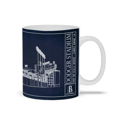 Dodger Stadium Ceramic Mug
