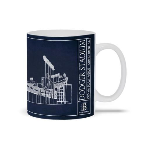 Dodger Stadium Ceramic Mug