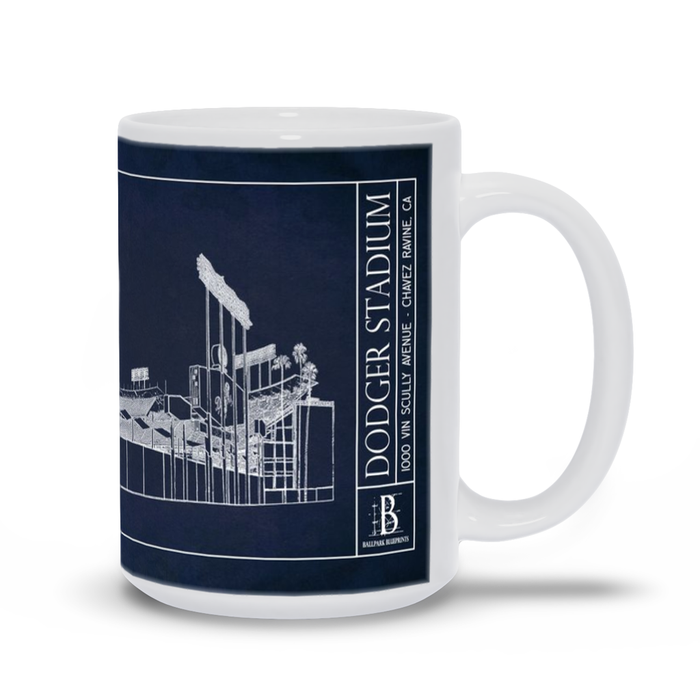 Dodger Stadium Ceramic Mug