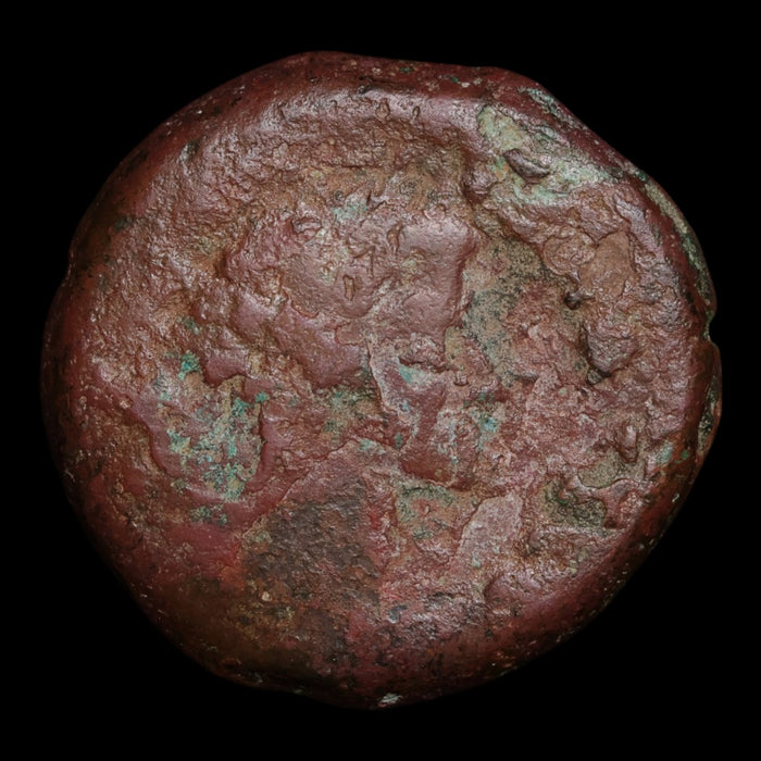 Egypt, Alexandria, Emperor Galba, AE Unit, Nilus (God of the Nile River) - 68 to 69 CE - Roman Provinces