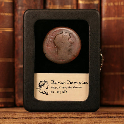 Egypt, Alexandria, Emperor Trajan, AE Drachm - 98 to 117 CE - Roman Provinces