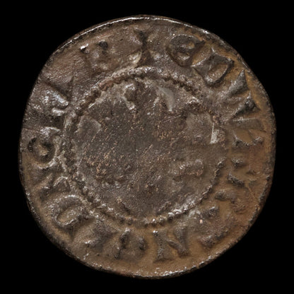 England, Edwardian Silver Penny (King Edward I to III), Canterbury Mint - 1279 to 1344 CE - Medieval England