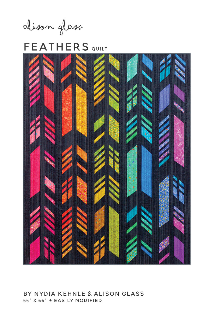 Feathers Quilt Pattern by Alison Glass