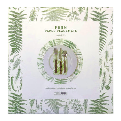 Fern Paper Placemats