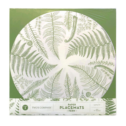 Fern Paper Placemats