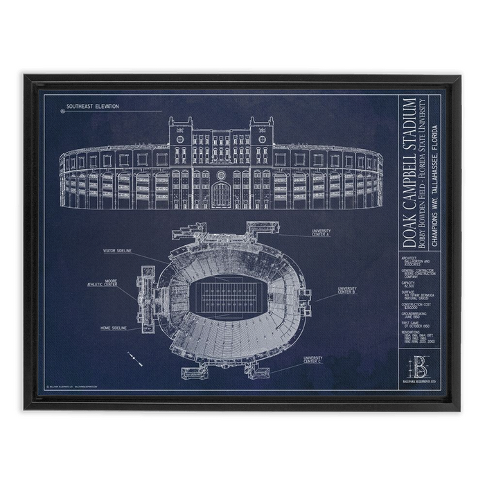 Framed Canvas - Small - Black