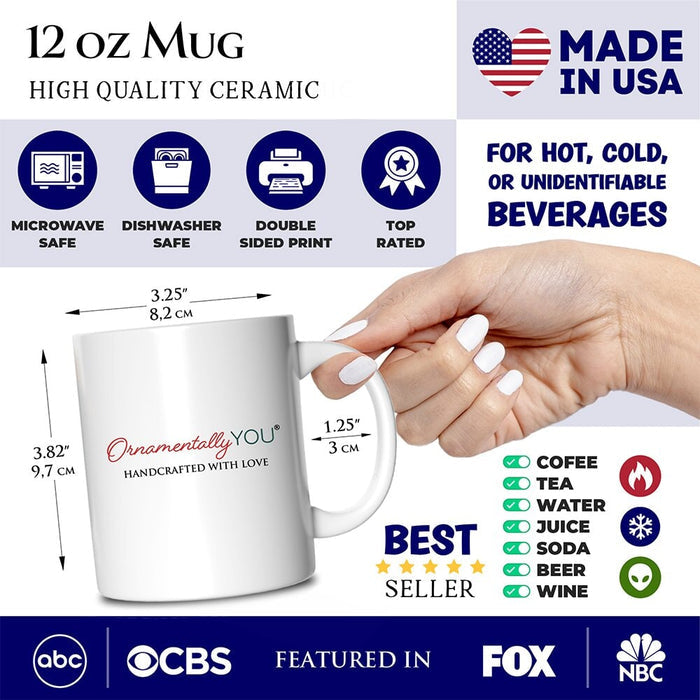 He Owns the Cattle On a Thousand Hills Mug, Christian Western Faith Gift Personalized Ceramic Mug OrnamentallyYou