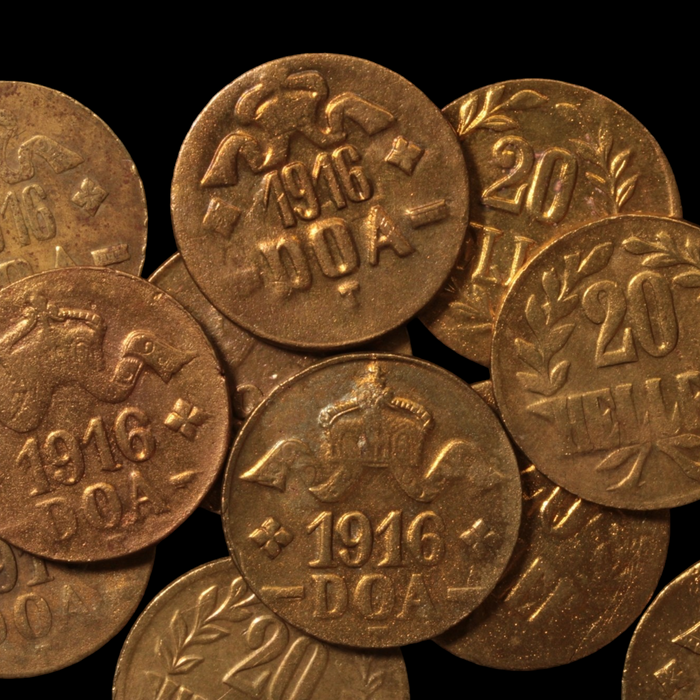 German East Africa, WWI Colonial Coinage - 1904 to 1916 - Scramble for Africa