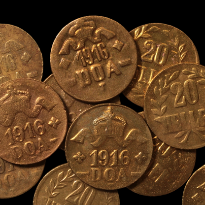 German East Africa, WWI Colonial Coinage - 1904 to 1916 - Scramble for Africa