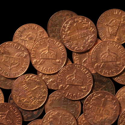 German East Africa, WWI Colonial Coinage - 1904 to 1916 - Scramble for Africa
