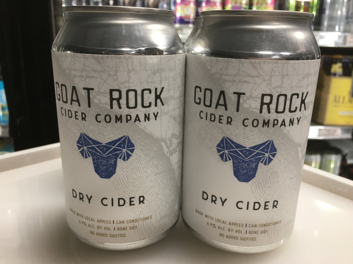 GOAT ROCK DRY CIDER 4pk