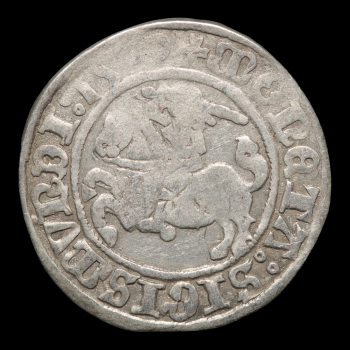 Grand Duchy of Lithuania, Sigismund I, Half Groat  - 1509 to 1518 CE - Eastern Europe - 10/19/23 Auction