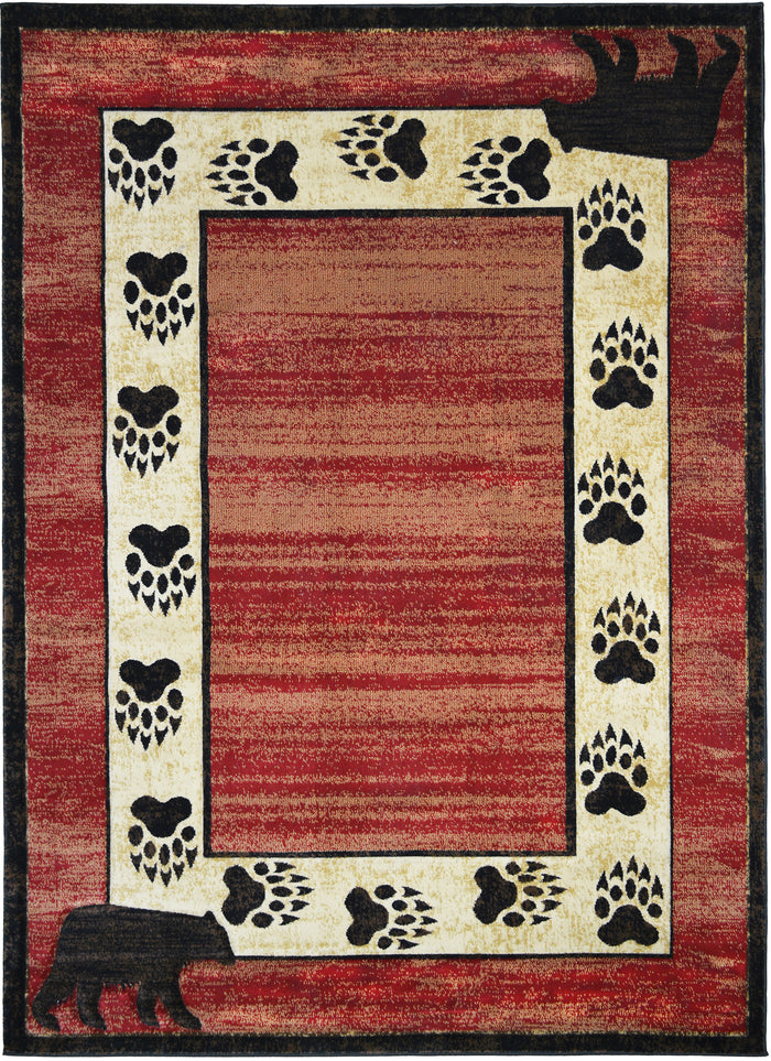Granite Falls Juno Red Area Rug