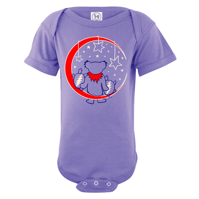 Grateful Moon Baby Short Sleeve One Piece | Little Hippie