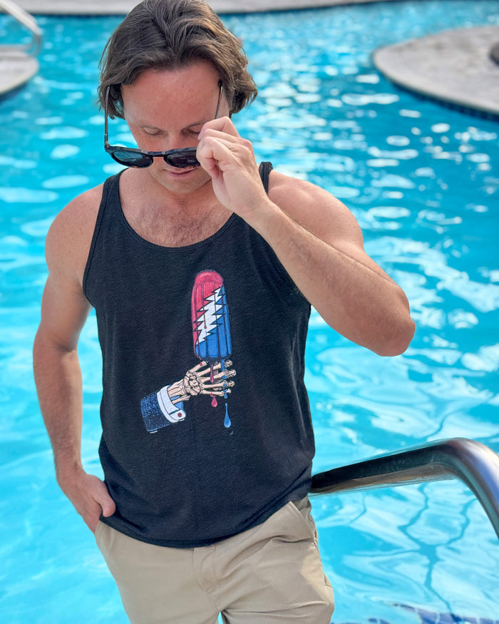 Grateful Dead Rocket Pop Unisex Jersey Tank