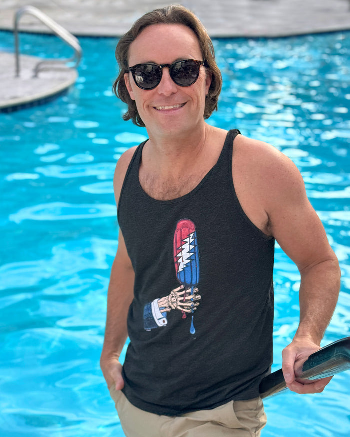 Grateful Dead Rocket Pop Unisex Jersey Tank