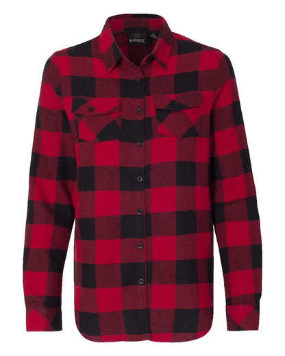 Grateful Dead Steal Your Face Red & Black Women's Flannel