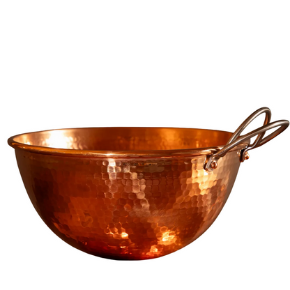 Hand-Hammered Copper Mixing Bowls by Sertodo
