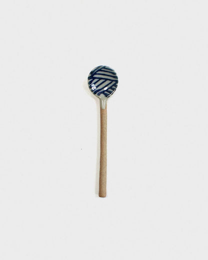 Hand-Painted Spoon, Ichiyama, Classic, Waves