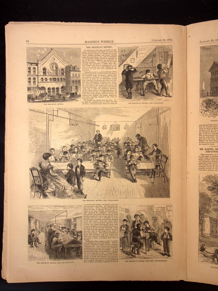 Harper's Weekly: "A Father's Advice," Articles on Cuba, India, Paraguay, & Vatican — Jan. 29th, 1870