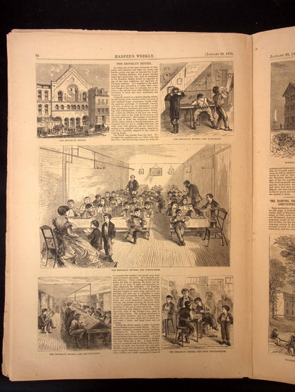 Harper's Weekly: "A Father's Advice," Articles on Cuba, India, Paraguay, & Vatican — Jan. 29th, 1870