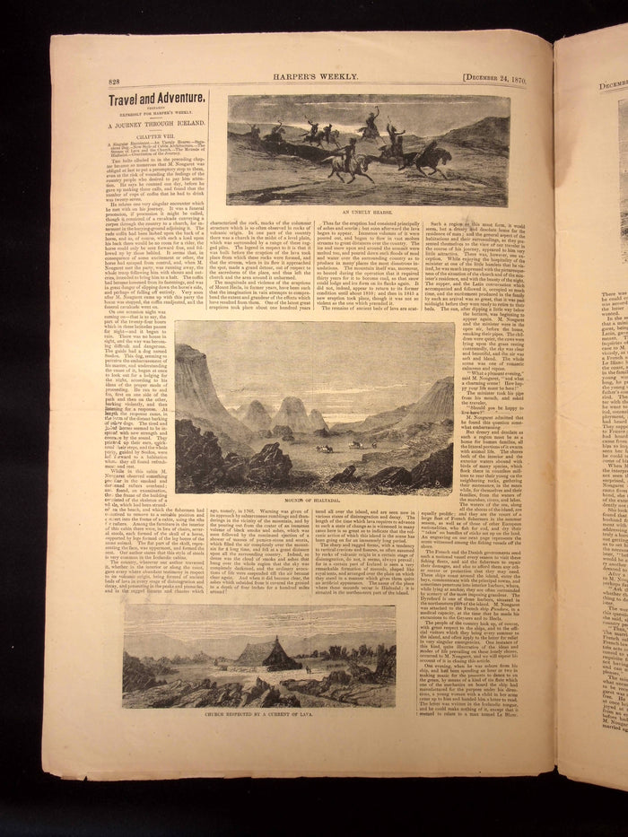 Harper's Weekly: "French Peasants" Cover, Franco–Prussian War, Soldiers at Versailles  — Dec. 24th, 1870