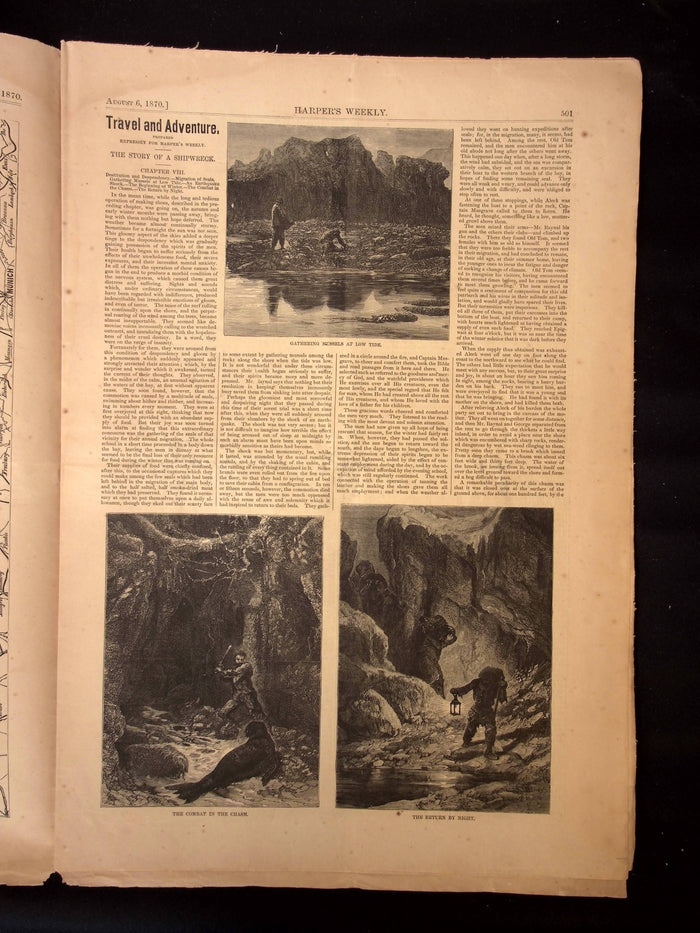 Harper's Weekly: "Going to Market," Franco–Prussian War, Archery & Rifles — Aug. 6th, 1870