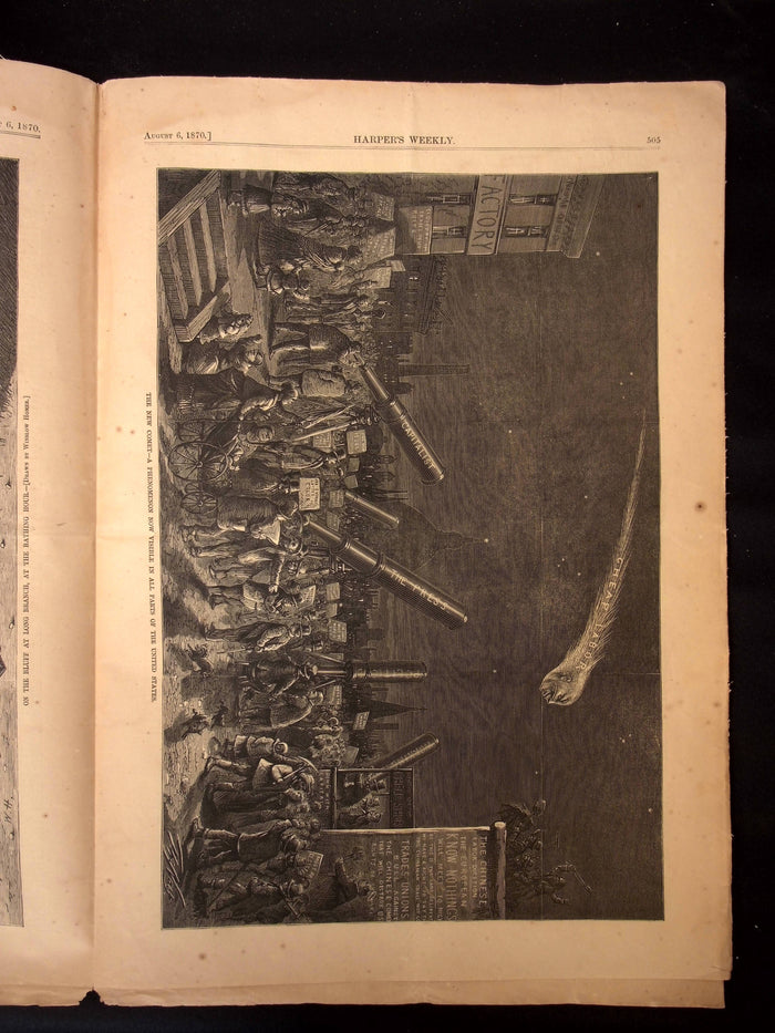 Harper's Weekly: "Going to Market," Franco–Prussian War, Archery & Rifles — Aug. 6th, 1870