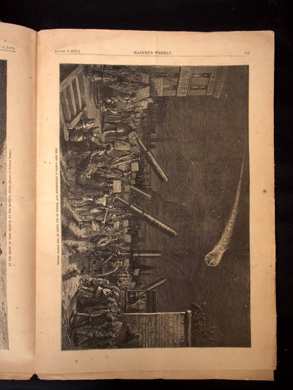 Harper's Weekly: "Going to Market," Franco–Prussian War, Archery & Rifles — Aug. 6th, 1870