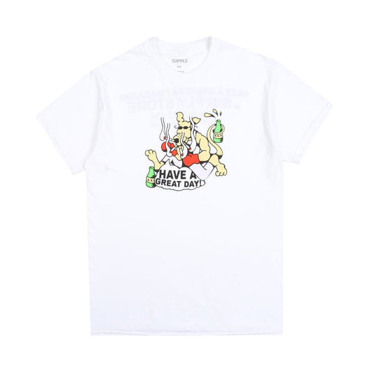 Have A Great Day SS T-Shirt - White