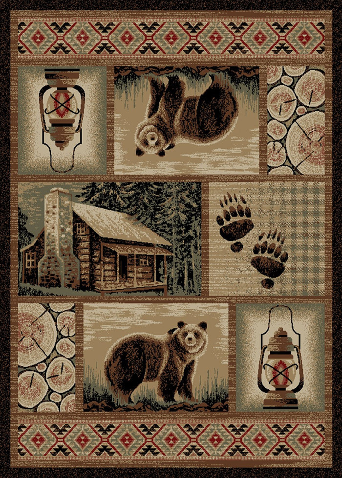 Hearthside Cabin Hideaway Area Rug