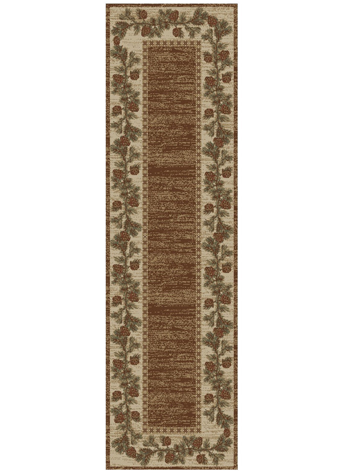 Hearthside Mountain View Brown Area Rug