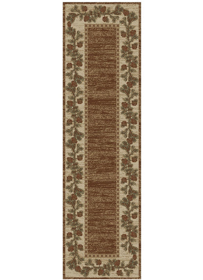 Hearthside Mountain View Brown Area Rug