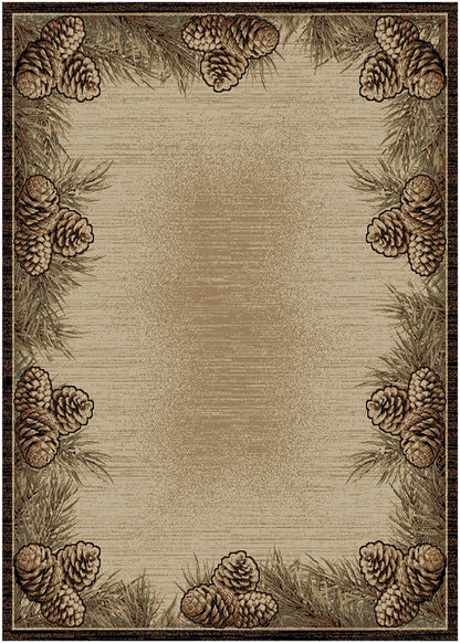 Hearthside Twilight Ridge Brown Area Rug