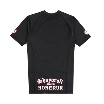 Homerun Shoyoroll SS Rash Guard - Black
