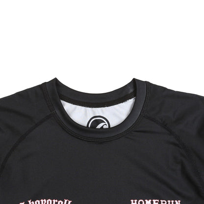 Homerun Shoyoroll SS Rash Guard - Black