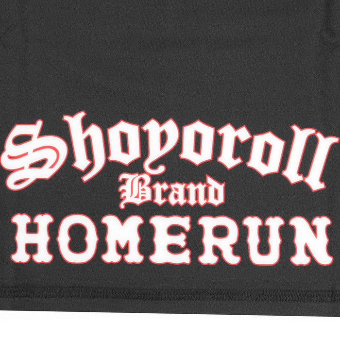 Homerun Shoyoroll SS Rash Guard - Black