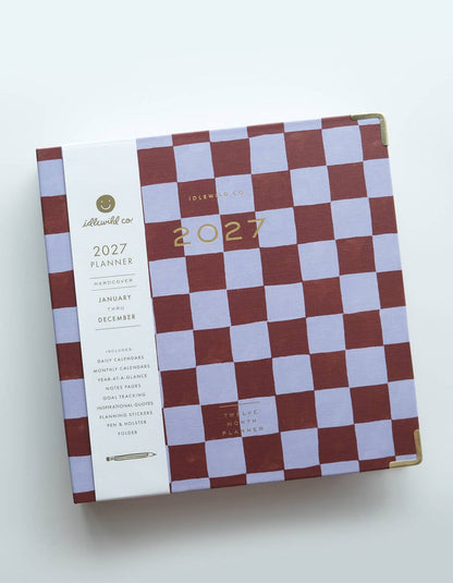 Idlewild Co. - 2027 Binder Planner | Periwinkle Checks
