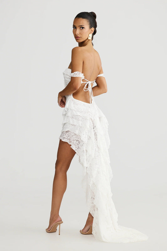 Miah Gown - White