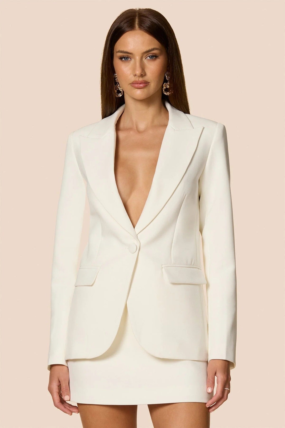 Nookie Monde Blazer - Ivory
