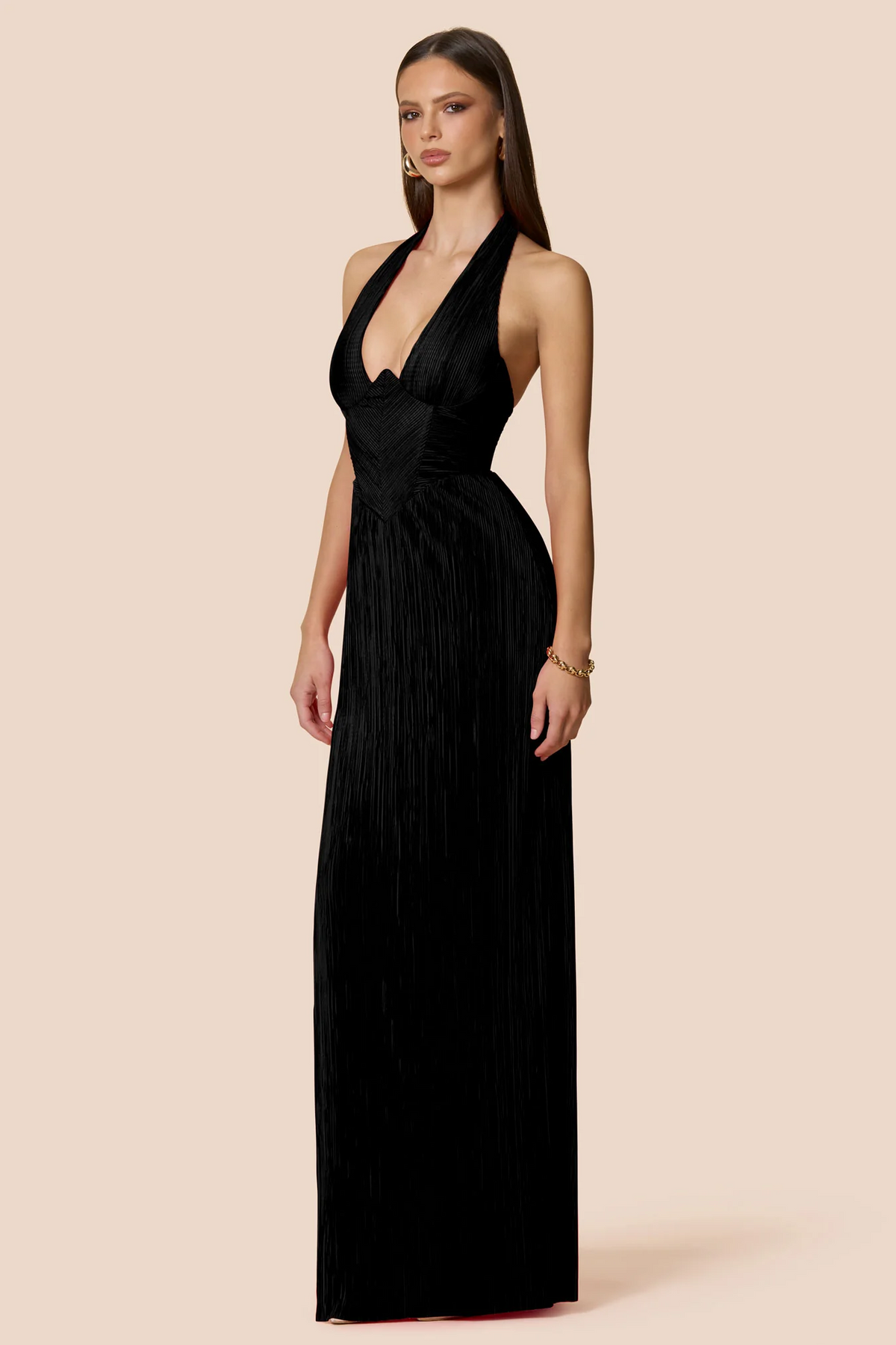 Nookie Belleza Gown - Black